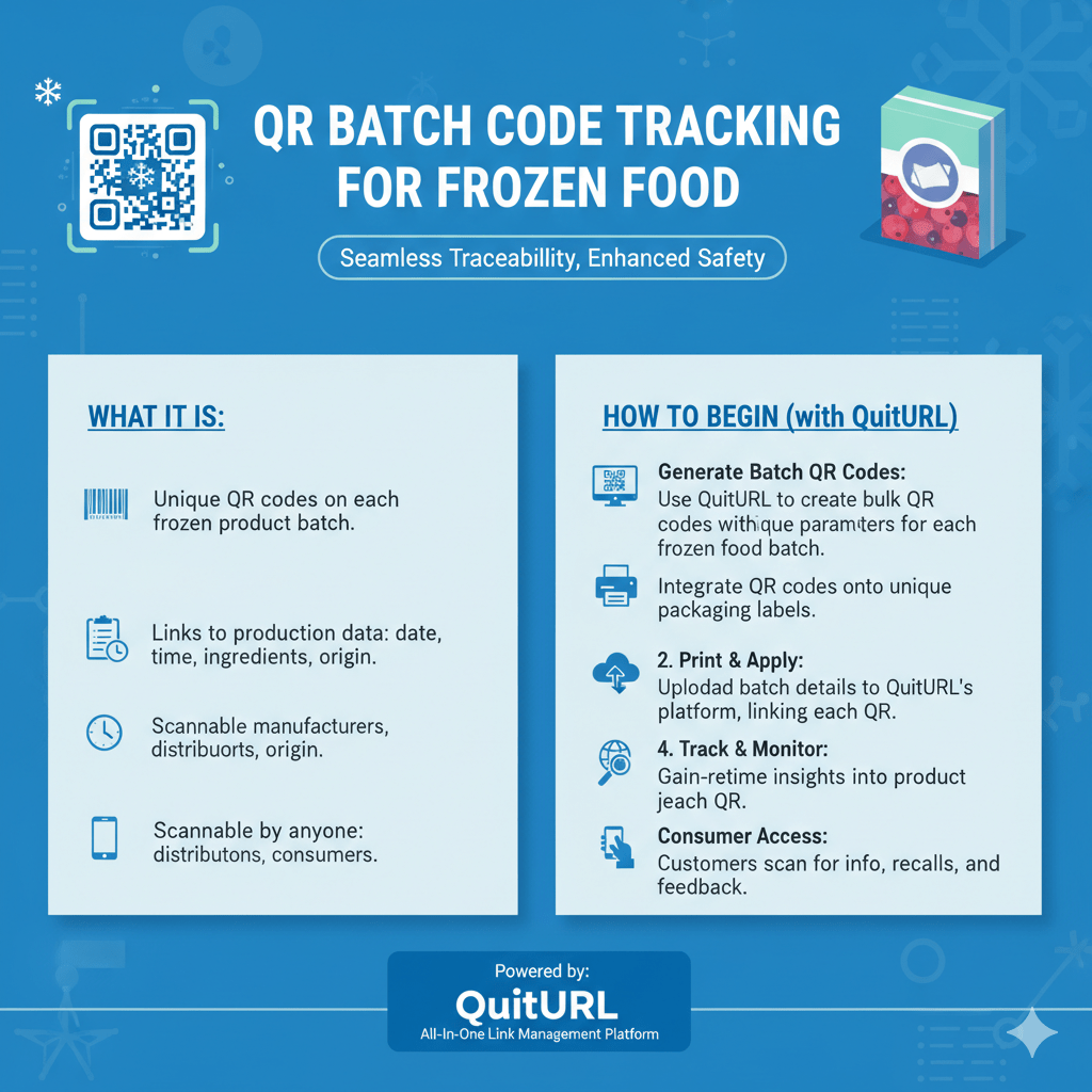 What Is QR Batch Code Tracking for Frozen Food? (and How to Begin)